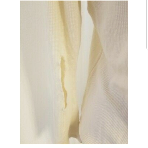 LNA Crewneck Ribbed Sweatshirt Top M Bell Sleeves - Picture 4 of 6